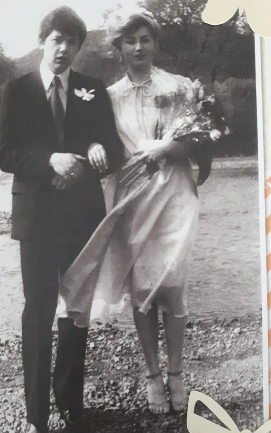Свадьба Татьяны и Олега. Фото из семейного архива